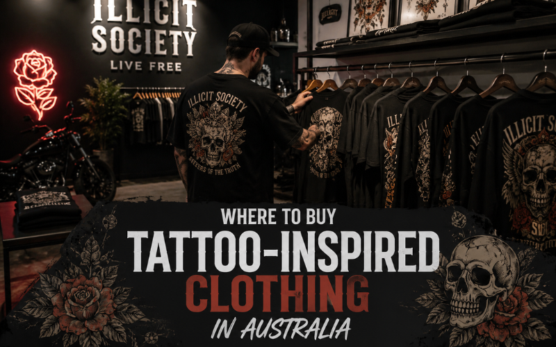 best tattoo inspired clothing Australia